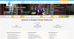 Desktop Screenshot of disabledfriendlyhotels.com