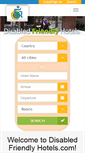Mobile Screenshot of disabledfriendlyhotels.com